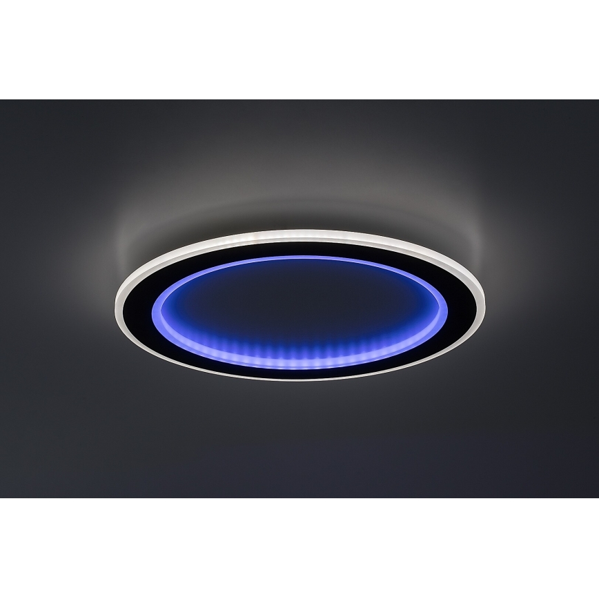 Rabalux - LED RGB himmennettävä kattovalaisin LED/22W/230V 3000-6500K halkaisija 45 cm + kaukosäädin