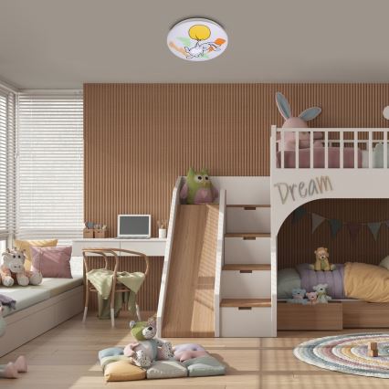 Rabalux - LED Lasten kattovalaisin LED/24W/230V 3000K halkaisija 37,5 cm