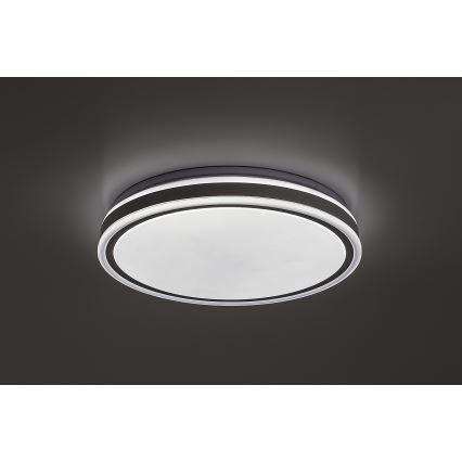 Rabalux - Himennettävä LED-kattovalaisin LED/23W/230V 3000-6500K halkaisija 38,5 cm valkoinen + kaukosäädin
