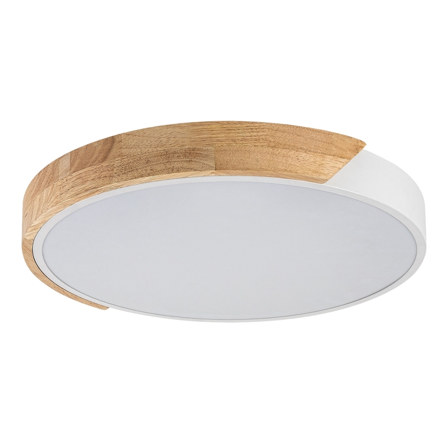 Rabalux - LED-kattovalaisin LED/40W/230V 3000/4000/6500K valkoinen/tammi, halkaisija 61 cm
