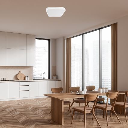 Rabalux - LED-kattovalaisin kylpyhuoneeseen LED/24W/230V 3000/4000/6000K IP44 29x29 cm valkoinen