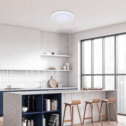 Rabalux - LED-kattovalaisin kylpyhuoneeseen LED/36W/230V 3000/4000/6000K IP44 halkaisija 42 cm valkoinen