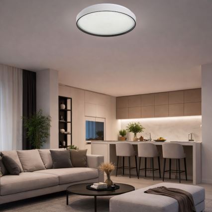 Rabalux - himmennettävä LED-kattovalaisin 80 W / 230 V, 3000–6500 K, halkaisija 77 cm + kaukosäädin