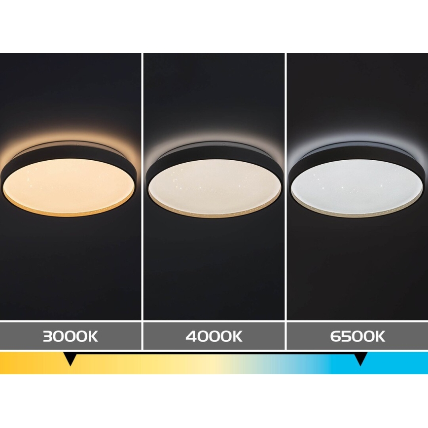 Rabalux - Himmennettävä LED-kattovalaisin LED/34W/230V 3000-6500K halkaisija 38 cm + kaukosäädin