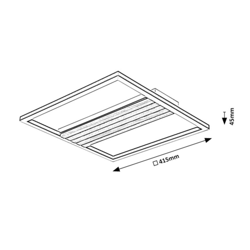 Rabalux - LED-kattovalaisin LED/30W/230V 3000/4500/6000K