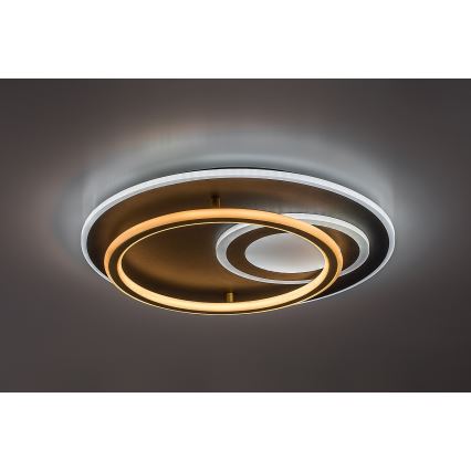 Rabalux - Himmennettävä LED-kattovalaisin LED/60W/230V 3000-6000K halkaisija 50 cm + kaukosäädin