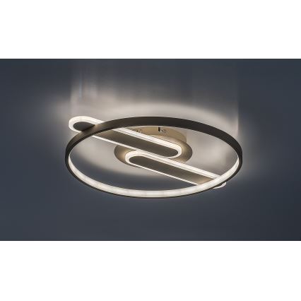 Rabalux - Himennettävä LED-kattovalaisin LED/55W/230V 3000-6000K 53x45 cm + kaukosäädin