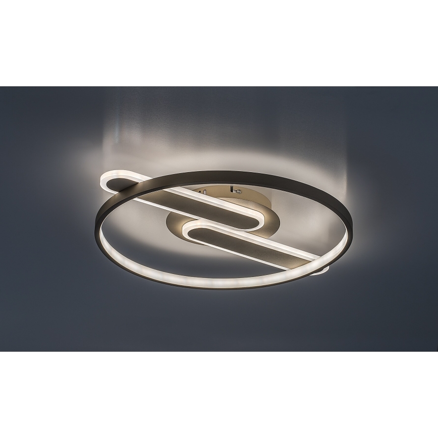 Rabalux - Himennettävä LED-kattovalaisin LED/55W/230V 3000-6000K 53x45 cm + kaukosäädin