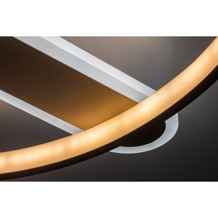 Rabalux - Himennettävä LED-kattovalaisin LED/55W/230V 3000-6000K 53x45 cm + kaukosäädin