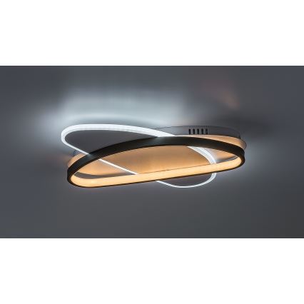 Rabalux - Himmennettävä LED-kattovalaisin LED/57W/230V 3000-6000K 45x30,5 cm + kaukosäädin