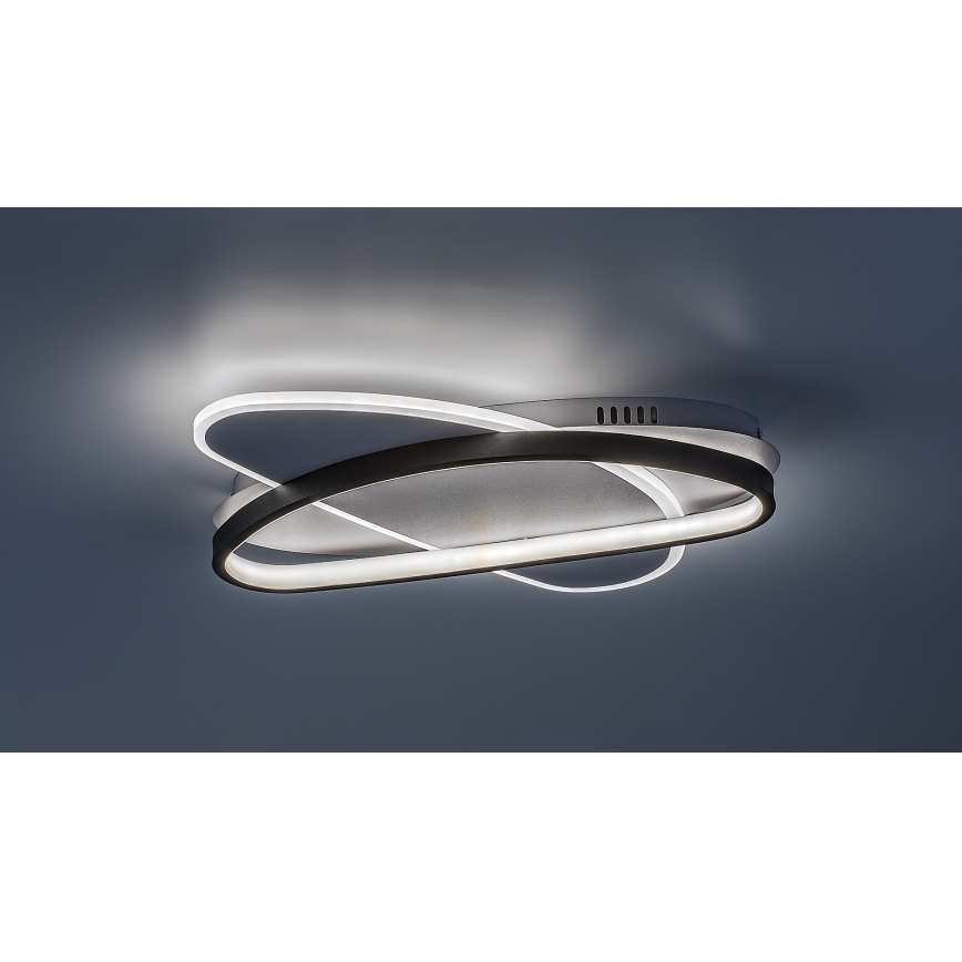 Rabalux - Himmennettävä LED-kattovalaisin LED/57W/230V 3000-6000K 45x30,5 cm + kaukosäädin