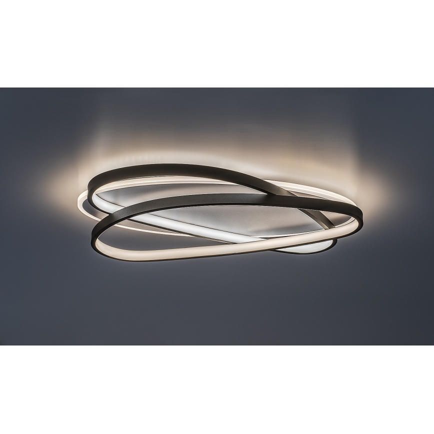 Rabalux - Himennettävä LED-kattovalaisin LED/57W/230V 3000-6000K 53x38 cm + kaukosäädin