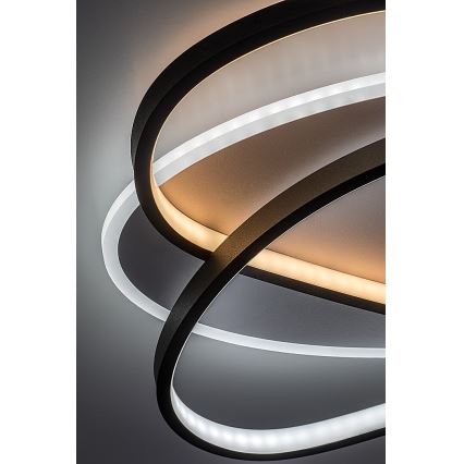 Rabalux - Himennettävä LED-kattovalaisin LED/57W/230V 3000-6000K 53x38 cm + kaukosäädin