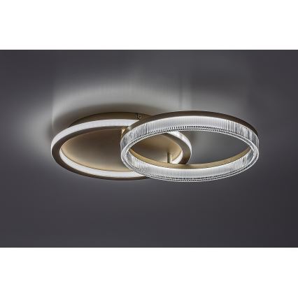 Rabalux - Himmennettävä LED-kattovalaisin LED/22W/230V 3000-6500K 53,5x35 cm + kaukosäädin
