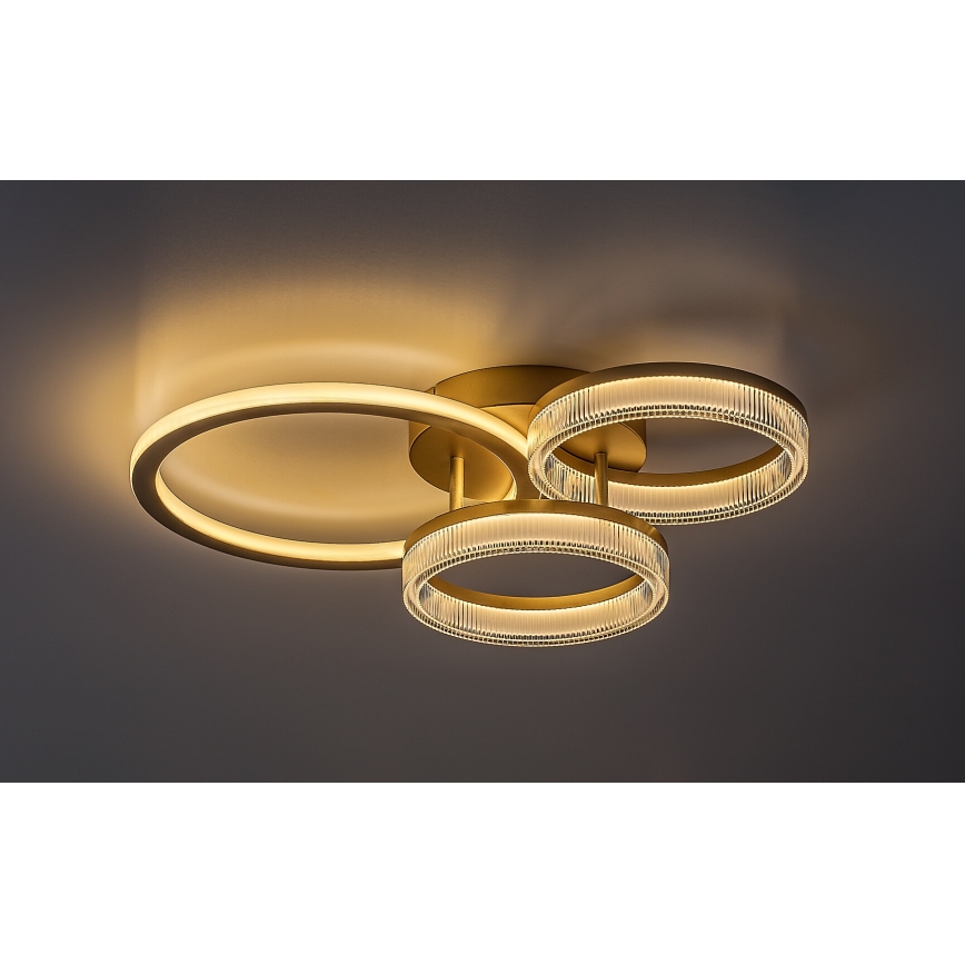Rabalux - himmennettävä LED-kattovalaisin LED/38W/230V 3000-6500K 58,5x38 cm + kaukosäädin