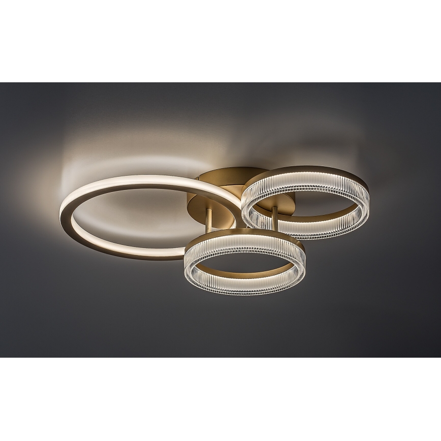 Rabalux - himmennettävä LED-kattovalaisin LED/38W/230V 3000-6500K 58,5x38 cm + kaukosäädin