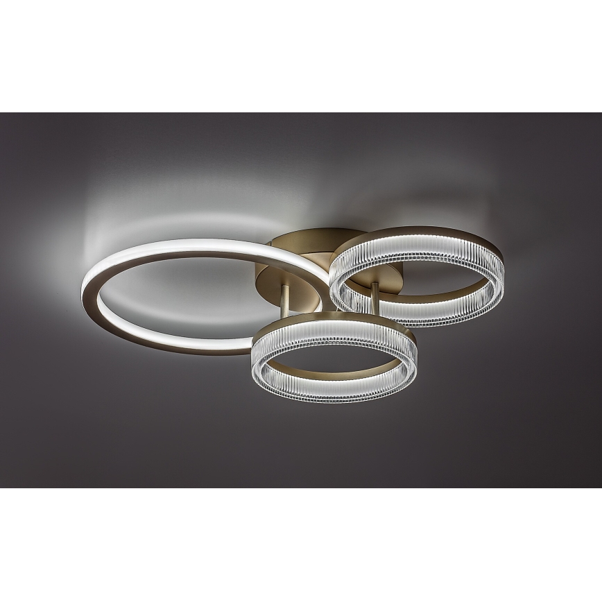 Rabalux - himmennettävä LED-kattovalaisin LED/38W/230V 3000-6500K 58,5x38 cm + kaukosäädin