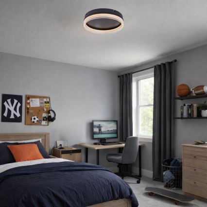Rabalux - himmennettävä LED-kattovalaisin LED/18W/230V 3000-6500K halkaisija 33 cm + kaukosäädin