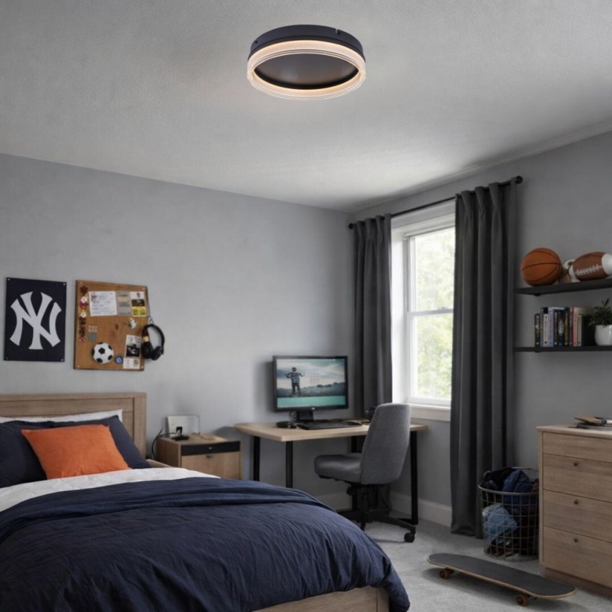 Rabalux - himmennettävä LED-kattovalaisin LED/18W/230V 3000-6500K halkaisija 33 cm + kaukosäädin