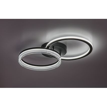 Rabalux - Himennettävä LED-kattovalaisin LED/38W/230V 3000-6500K 60x35 cm + kaukosäädin