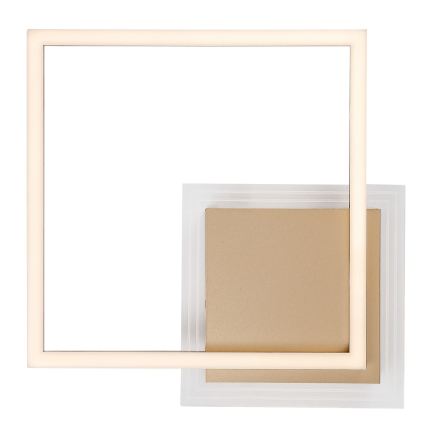 Rabalux - LED-kattovalaisin LED/24W/230V 3000K 37,5x37,5 cm kultainen