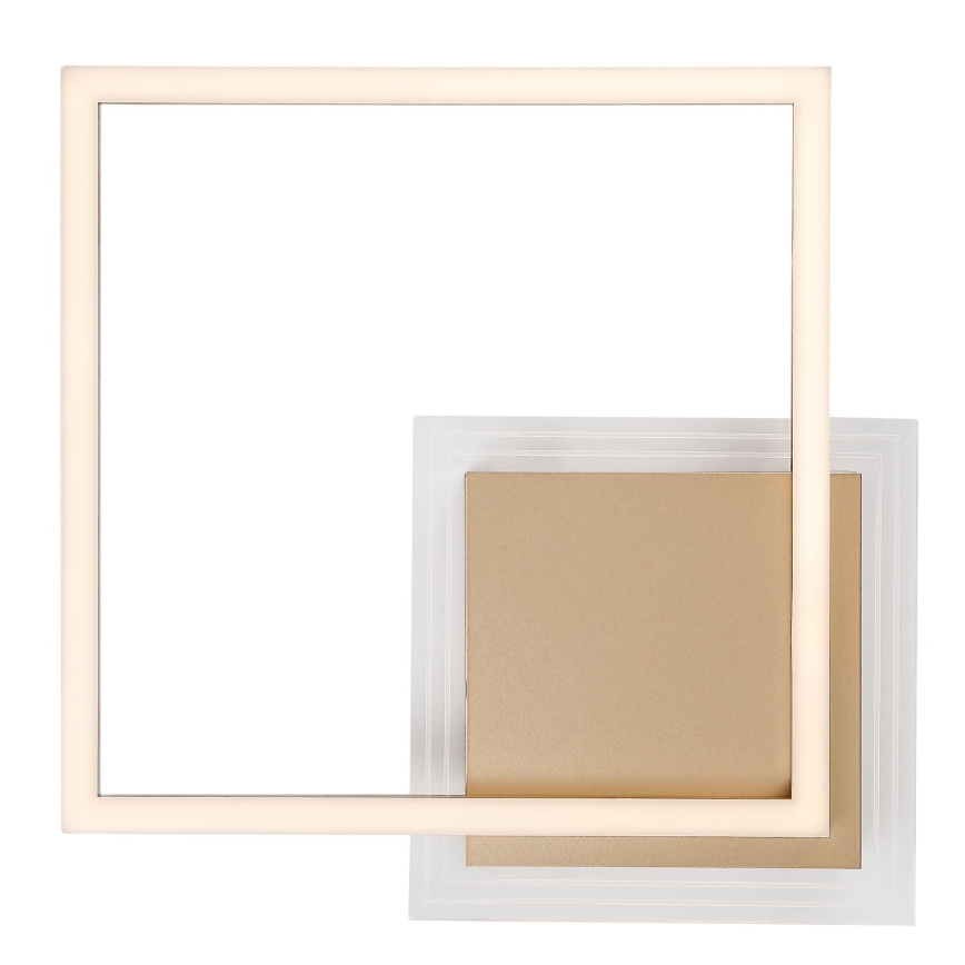 Rabalux - LED-kattovalaisin LED/24W/230V 3000K 37,5x37,5 cm kultainen