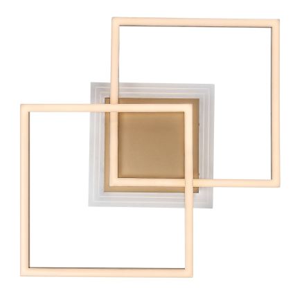Rabalux - LED-kattovalaisin LED/28W/230V 3000K 47x70 cm kultainen