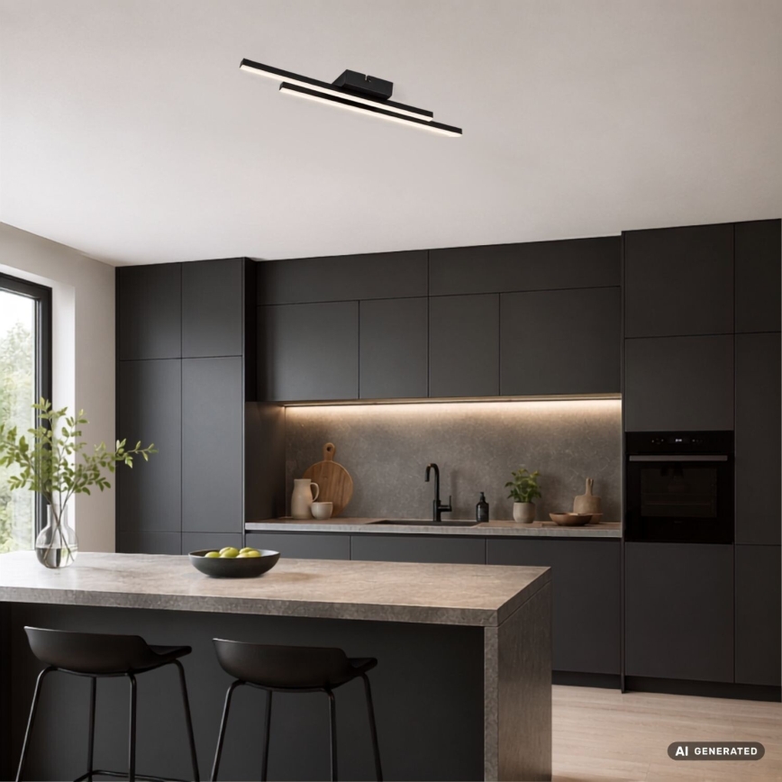 Rabalux - LED-kattovalaisin LED/12W/230V 4000K musta