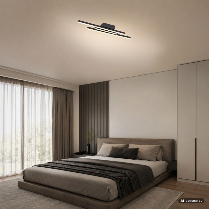 Rabalux - LED kattovalaisin LED/18W/230V 4000K musta