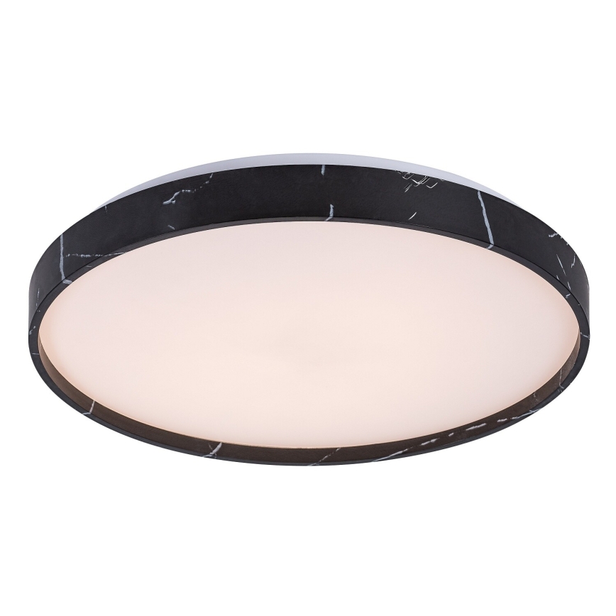 Rabalux - Himmennettävä LED-kattovalaisin LED/24W/230V 3000–6500 K halkaisija 38 cm musta + kaukosäädin