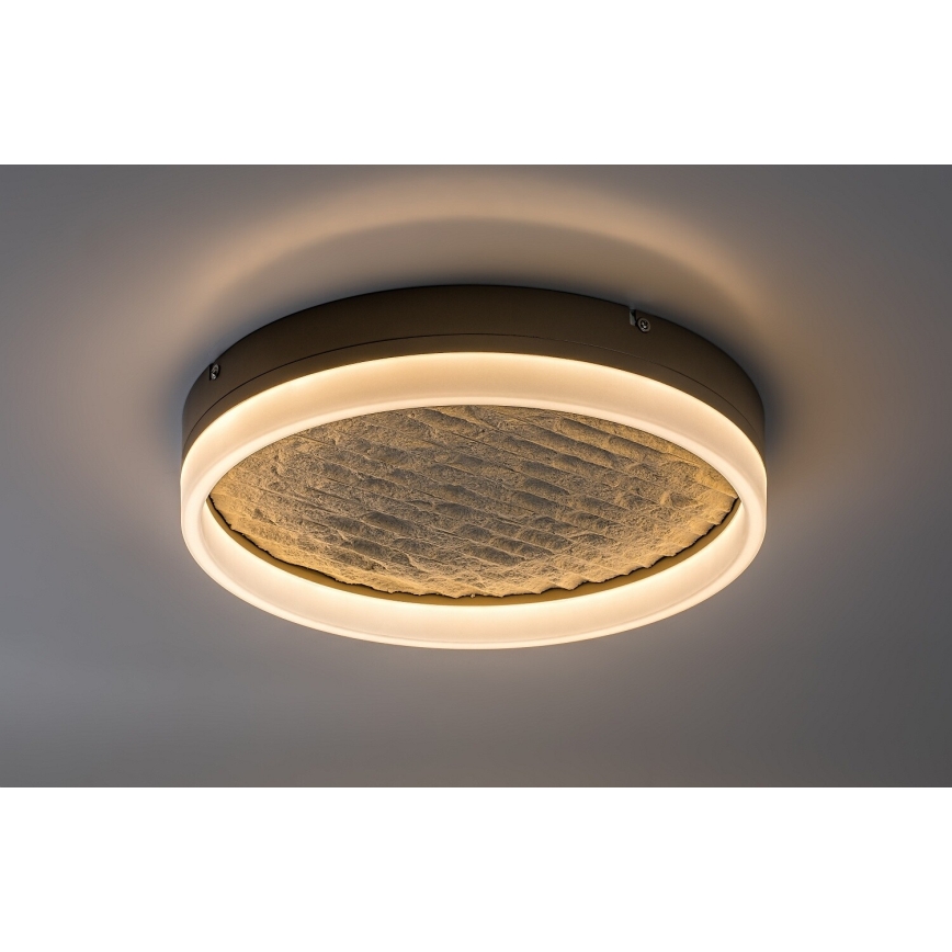 Rabalux - Himmennettävä kattovalaisin LED/24 W/230 V 3000–6500 K halkaisija 40 cm beige + kaukosäädin