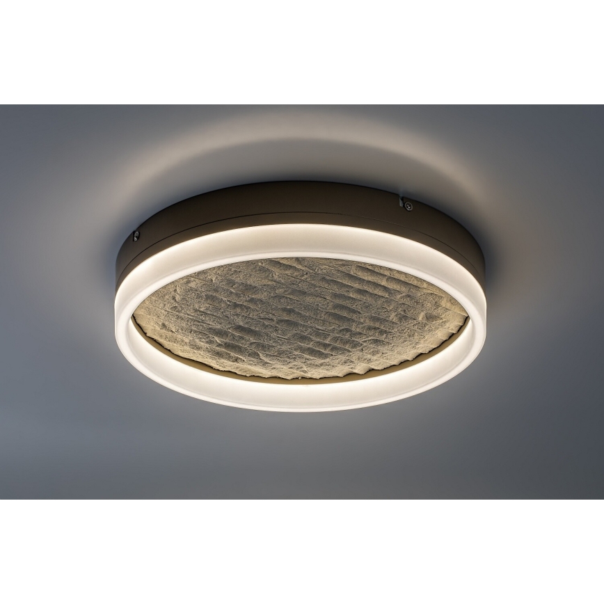 Rabalux - Himmennettävä kattovalaisin LED/24 W/230 V 3000–6500 K halkaisija 40 cm beige + kaukosäädin