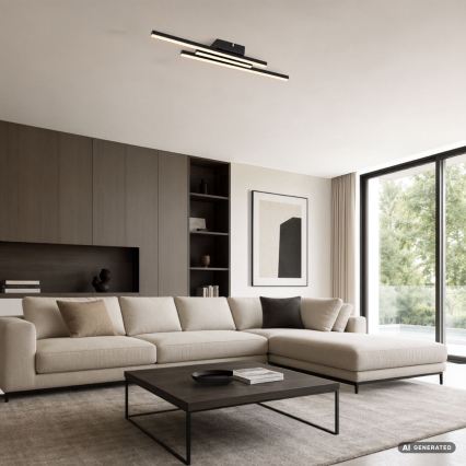 Rabalux - LED-kattovalaisin LED/18W/230V 3000K musta