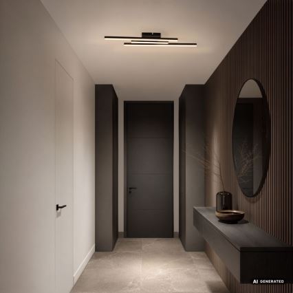 Rabalux - LED-kattovalaisin LED/18W/230V 3000K musta