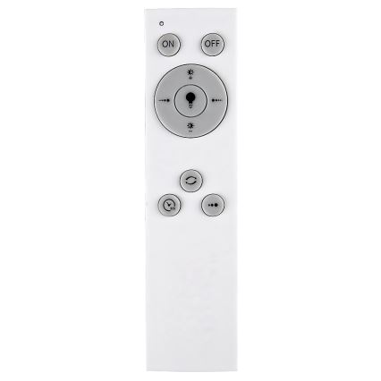 Rabalux - LED himmennettävä kattokruunu johdolla LED/38W/230V 3000-6500K valkoinen + kaukosäädin