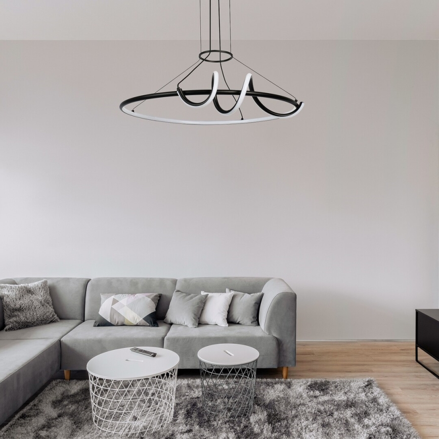 Rabalux - Himmennettävä LED-kattokruunu johdossa LED/46W/230V 3000-6500K + kauko-ohjaus