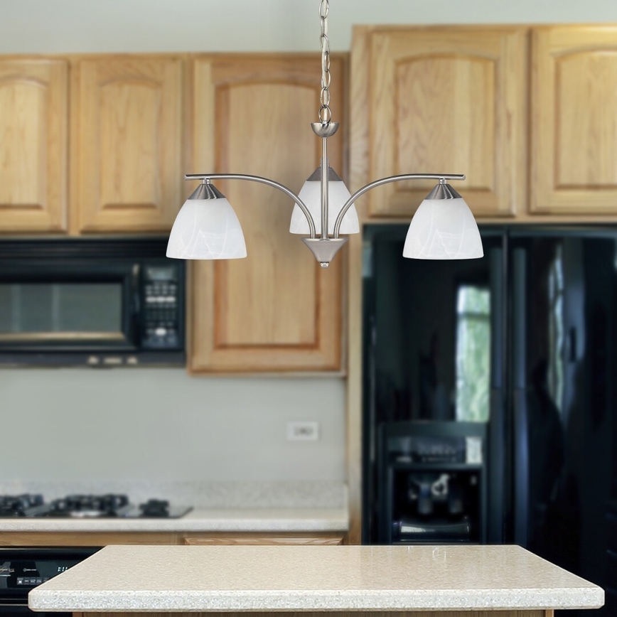 Rabalux - Kattokruunu ketjussa 3xE14/40W/230V