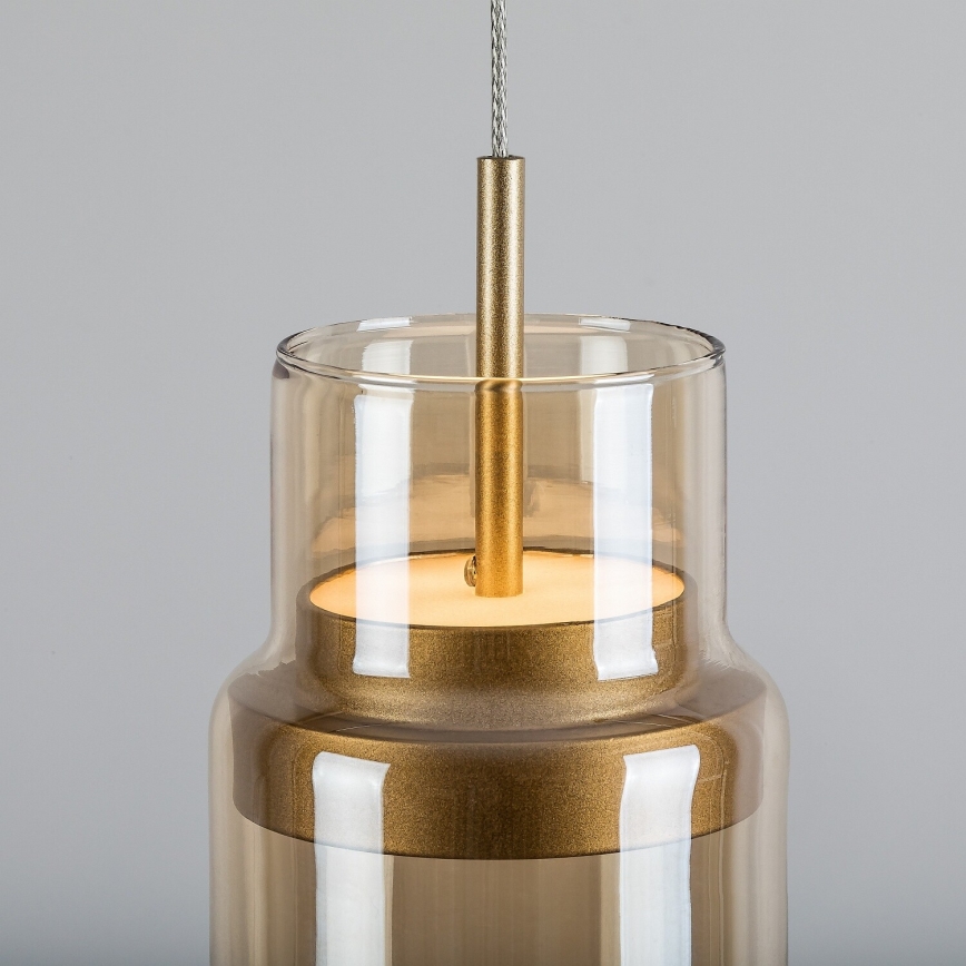 Rabalux - LED-riippuvalaisin vaijerilla LED/10W/230V 3000K kultainen