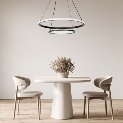 Rabalux - Himmennettävä LED-kattokruunu johdossa LED/42W/230V 3000-6500K + kauko-ohjaus