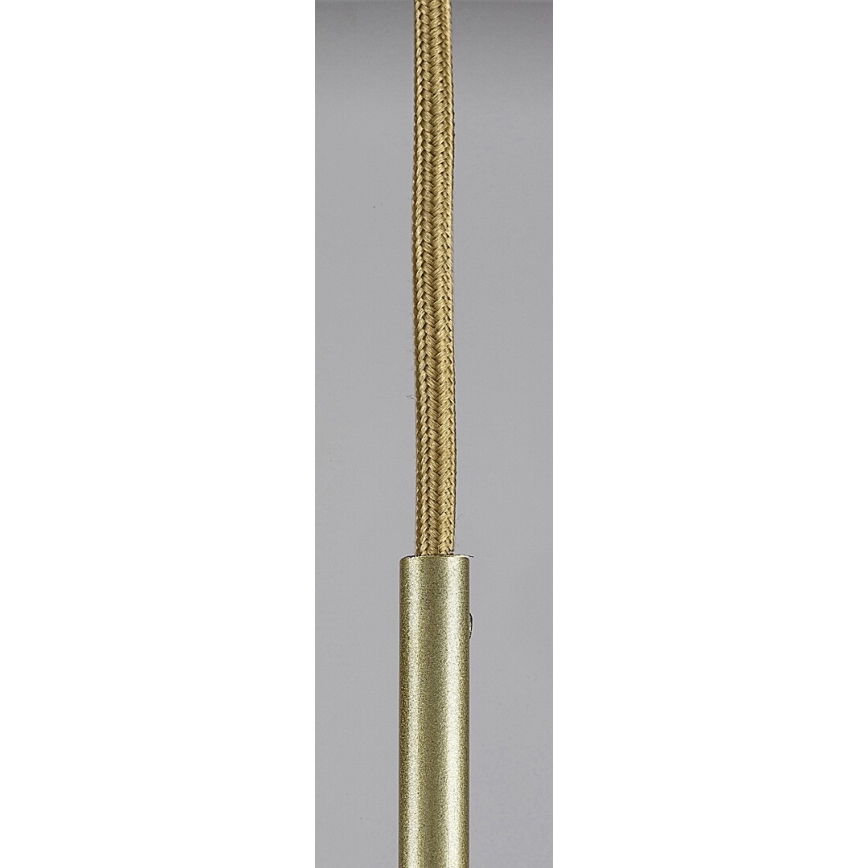 Rabalux - Kattokruunu johdossa 1xE27/40W/230V läpinäkyvä/kulta