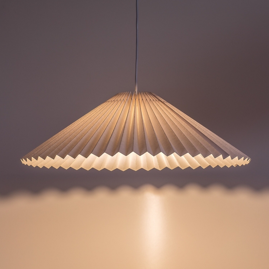 Rabalux - Varjostin kattokruunuun, enintään 40 W, halkaisija 59 cm, valkoinen