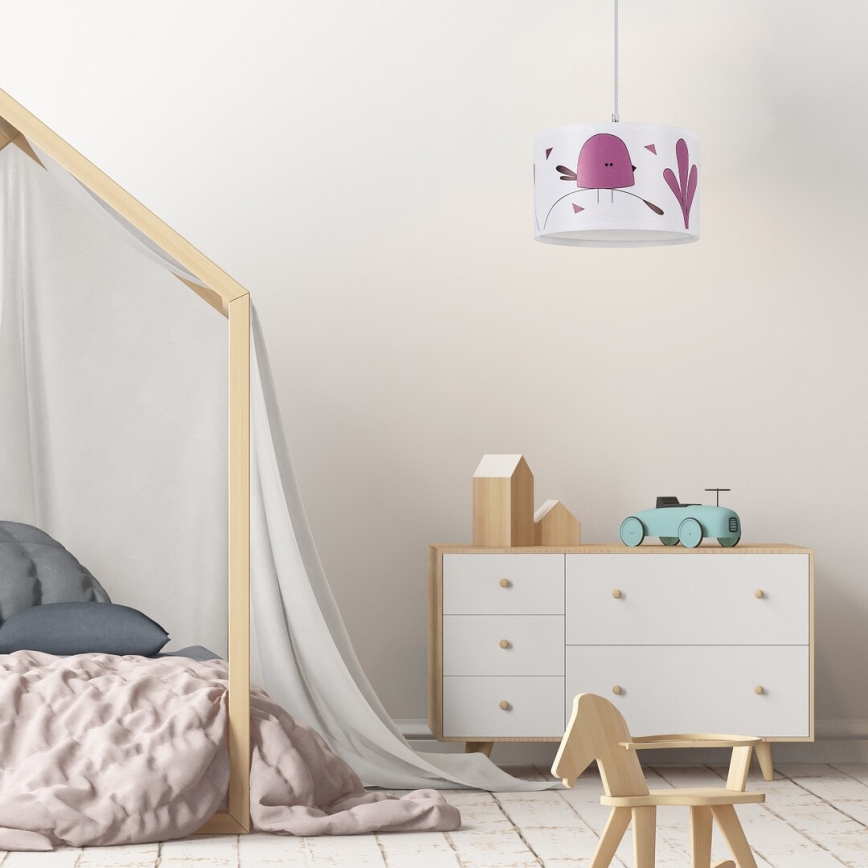 Rabalux - Lasten riipuskattokruunu johdossa 1xE27/40W/230V