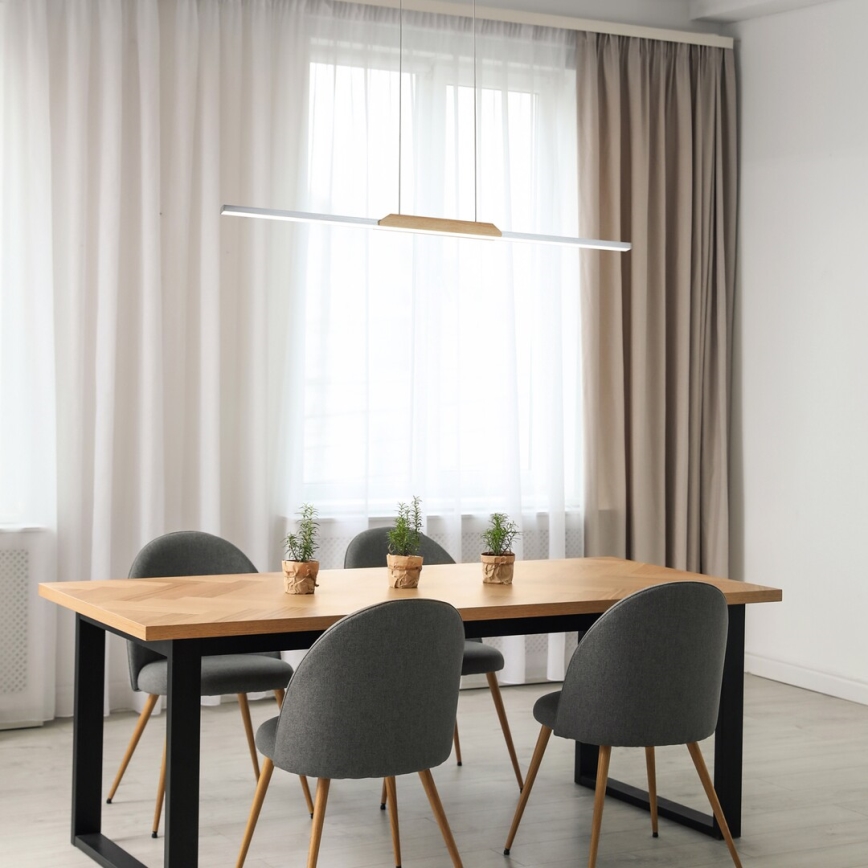 Rabalux - LED-kattokruunu johdossa LED/26W/230V 4000K pyökki