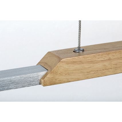 Rabalux - LED-kattokruunu johdossa LED/26W/230V 4000K pyökki