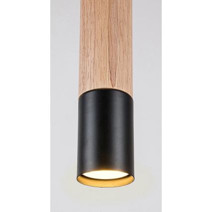 Rabalux - Ripustettava kattovalaisin 1xGU10/50W/230V koivu