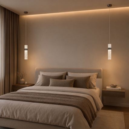 Rabalux - LED-riippuvalaisin kaapelilla LED/8W/230V 3000K