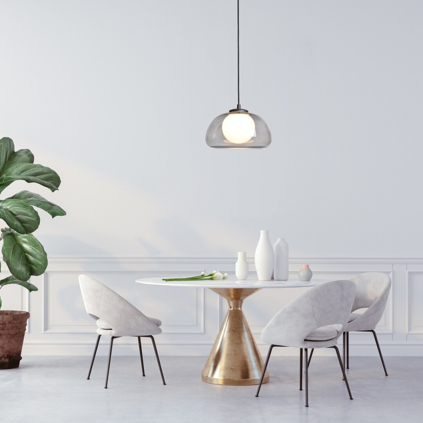 Rabalux - Kattokruunu johdossa 1xG9/5W/230V savuinen