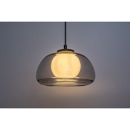 Rabalux - Kattokruunu johdossa 1xG9/5W/230V savuinen