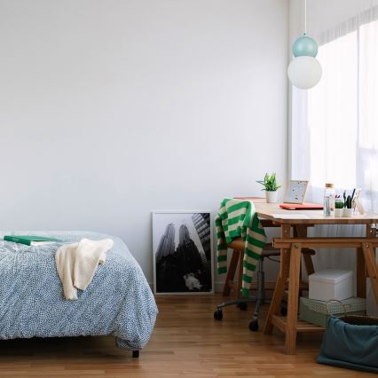 Rabalux - Kattokruunu johdossa 1xG9/38W/230V sininen