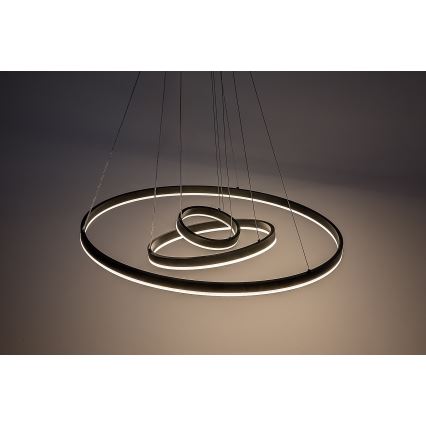 Rabalux - LED himmennettävä riippuvalaisin kaapelilla LED/100W/230V 3000-6500K + kaukosäädin